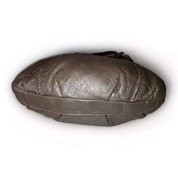 Brighton E369429 Shoulder Bag Purse Pebbled Leather 12x11x1.5 - Picture 4 of 11